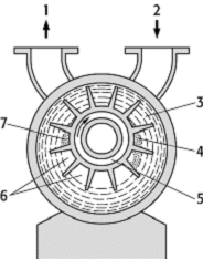 Flüssigkeitsring-Vakuumpumpe