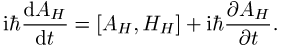 Heisenberg-Gleichung