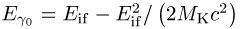 kinematische Doppler-Korrektur