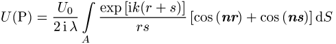 Kirchhoffsche Formel