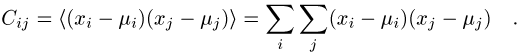 Kovarianzmatrix