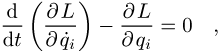 Lagrange-Gleichungen