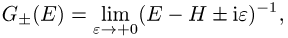 Lippmann-Schwinger-Gleichung