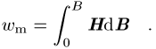 magnetische Energiedichte