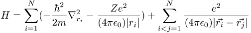 Mehrelektronenatom