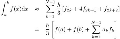 Newton-Cotes-Formeln