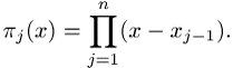 Newton-Interpolation