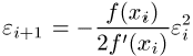 Newton-Verfahren