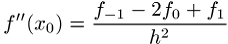 numerische Differentiation