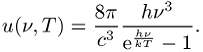 Plancksche Strahlungsformel