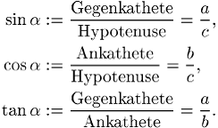 Trigonometrie